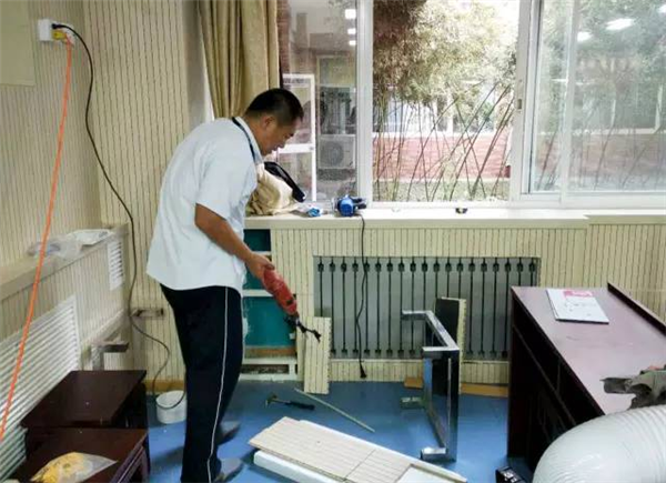 北京中小学幼儿园新风系统安装工作进行中