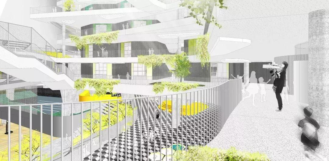 福田这所具有前瞻性、设计感的“未来学校”太惊艳!