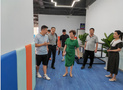 蘭州理工大學領導一行到四季體育發展有限公司調研