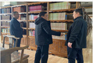 蘭州大學圖書館副館長王勇一行到甘肅民族師范學院圖書館考察交流