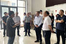 蘭州石化職業技術大學校長陳正武一行到新區校區調研指導二級學院搬遷工作