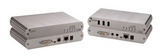 KVM延伸器 DVI+USB 2.0延伸100米或LAN