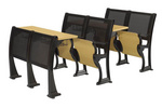 铝合金课桌椅连排椅阶梯教室排椅多媒体课桌椅高校排椅DC-812