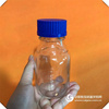 杭州斯晨 GL45实心盖 250ml透明玻璃试剂瓶 样品瓶配 硅胶垫片