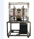 冷热泵循环演示装置  型号:DP17419  蒸发压力表量程-0.1-1.6MPa和冷凝压力表量程-0.1-0.9MPa