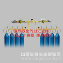 氧气双出气口汇流排生产， 氧气双出气口汇流排厂家