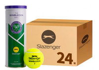 史莱辛格（Slazenger） WIMBLEDON 训练比赛网球 温网官方用球 铁罐三粒装 一箱24筒