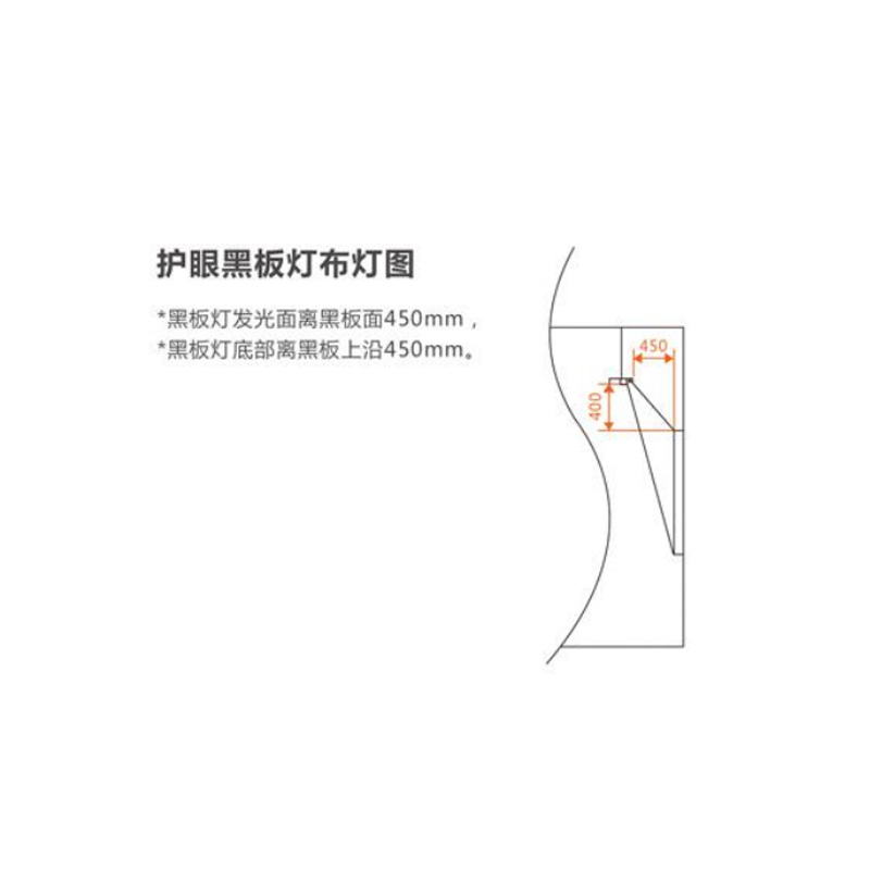 LED護眼黑板燈（明裝）HKAS-HB-30W/36W/40W/50W/60W