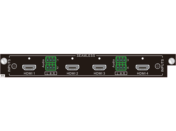 RENSTRON高清混合矩陣切換器4路4K分辨率HDMI無縫輸入卡FCM-H4K-I4無縫切換矩陣板卡