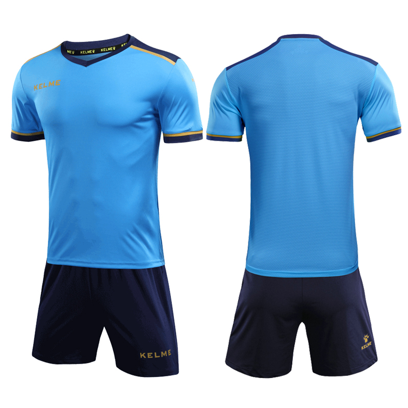卡尔美（KELME） 3871001 足球服套装男足球衣 比赛训练服定制队服印制