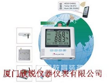 GSM远程短信温湿度报警记录仪S580-EX-GSM