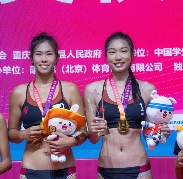 北體女排摘得中國大學生沙排錦標賽桂冠并獲體育道德風尚獎