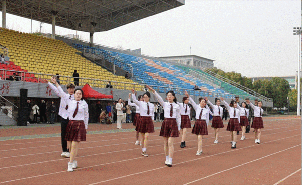 武汉工程大学第三十二届大学生体育节开幕