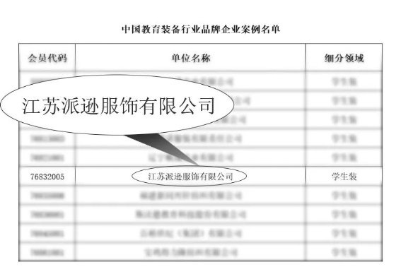 品牌荣誉丨江苏派逊荣膺“中国教育装备行业品牌企业”称号