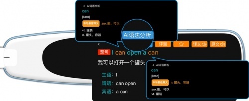 如布AI詞典筆幫你搞定語法難題
