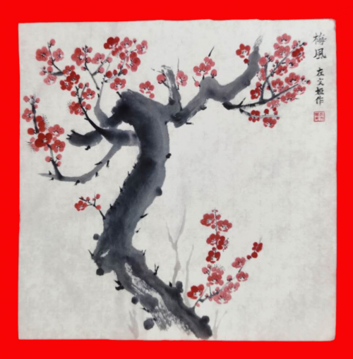【政府采購藝術家代表】中國風范 國之瑰寶——左文婭精品手繪