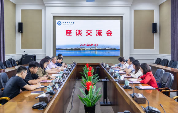 中國農村技術開發中心副主任張輝一行來浙江海洋大學調研