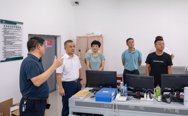 豫章師范學院校長蒲守智檢查調研秋季開學工作情況