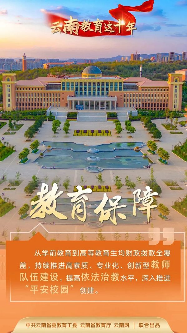 云南教育這十年|奮力推動教育跨越式發展