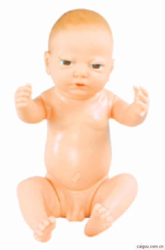 高级出生婴儿附脐带模型(男婴、女婴任选)(重3200g)