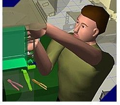 人机功效评价解决方案 Jack 人体仿真及建模系统