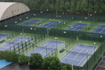 重庆西南大学翻新网球场围网案例