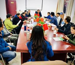 学校体育场地设施与器材装备工作部 组织专家到河北海兴县调研