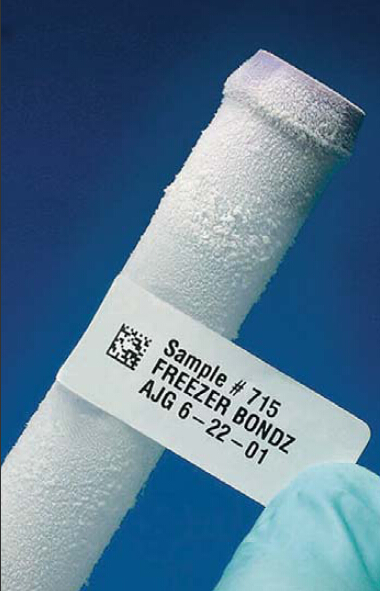 BRADY貝迪B-490實驗室冷凍液氮直貼標簽